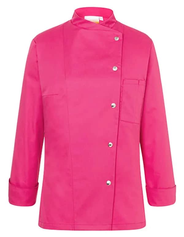 Kochjacke Larissa - Pink (ca. Pantone 7636C)