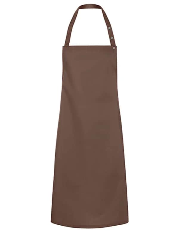 Latzschürze Santorini - Light Brown (ca. Pantone 438C)
