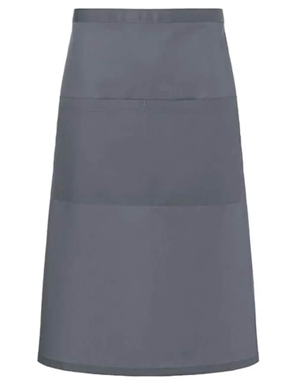 Bistroschürze Basic mit Tasche - Anthracite (ca. Pantone 7540C)
