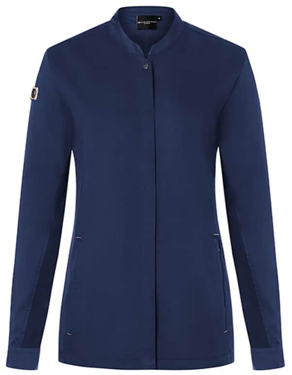 Damenkochjacke Green-Generation - Steel Blue (ca. Pantone 2380C)