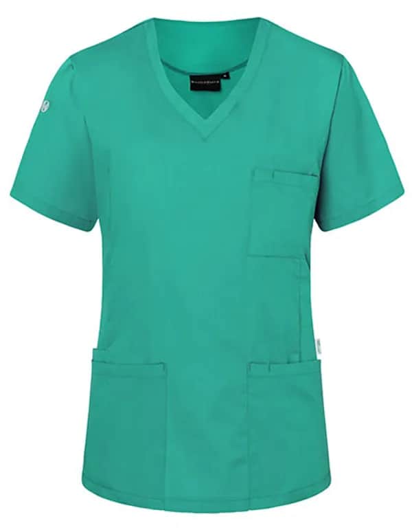 Damen-Schlupfkasack Essential - Emerald Green (ca. Pantone 7717C)