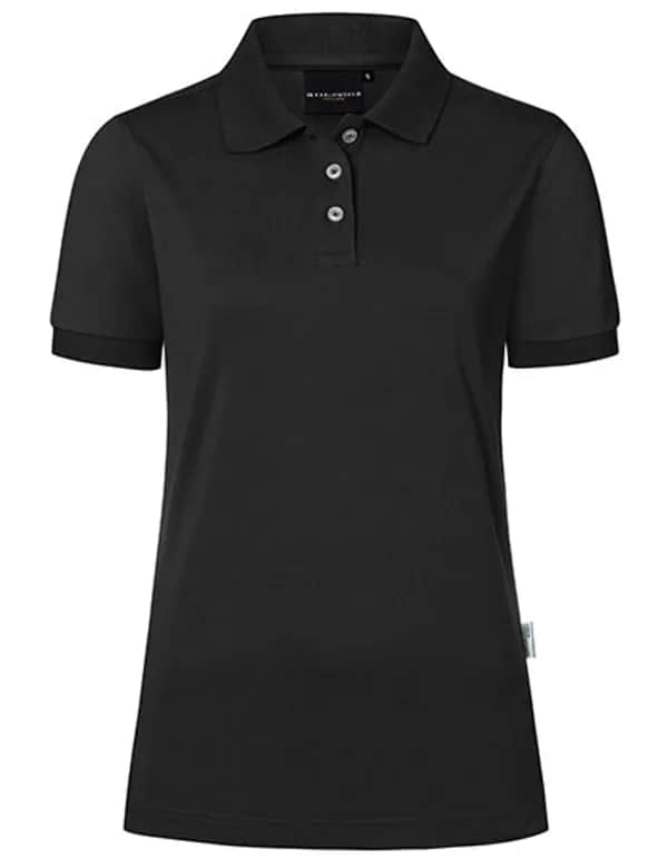 Damen Workwear Poloshirt Modern-Flair - Black (ca. Pantone 419C)