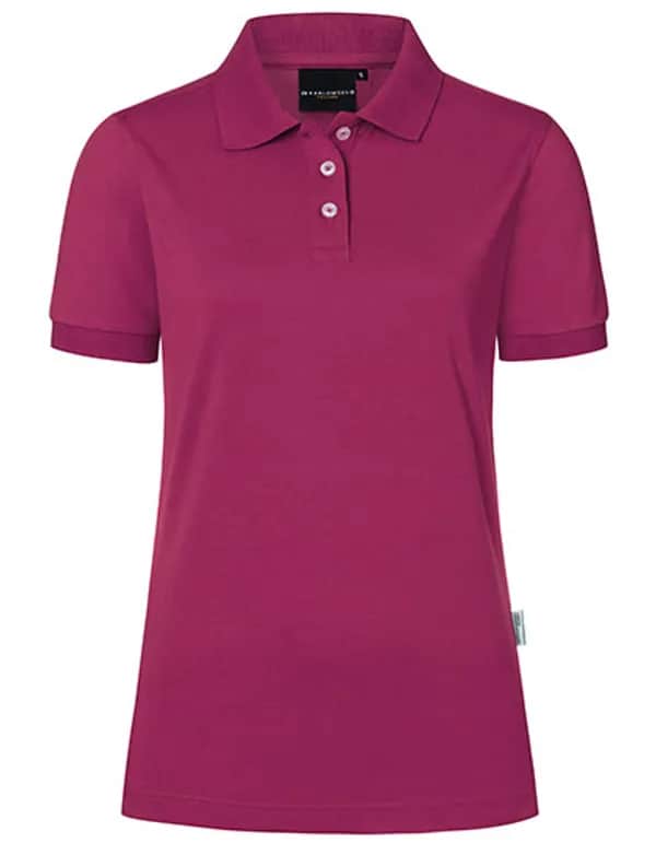Damen Workwear Poloshirt Modern-Flair - Fuchsia (ca. Pantone 689C)