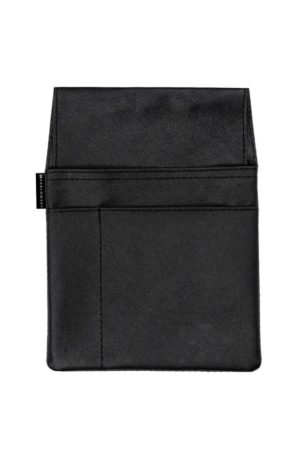 Kassierhalfter mit Gürteldurchzug - Black (ca. Pantone 419C)