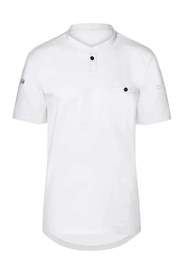 Kurzarm Herren-Arbeitsshirt Performance - White