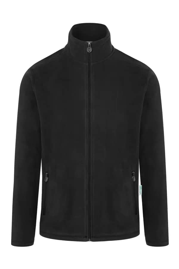 Herren Workwear Fleecejacke Warm-Up - Black (ca. Pantone 419C)