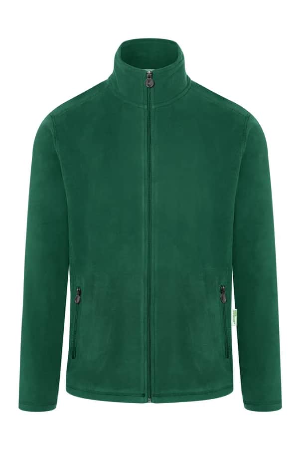 Herren Workwear Fleecejacke Warm-Up - Forest Green (ca. Pantone 554C)