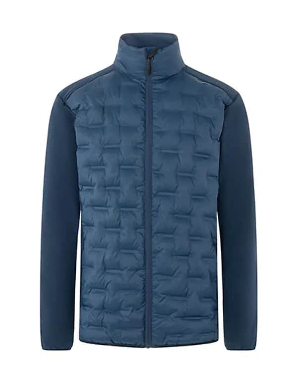 Herren Fleece-Hybrid Jacket - Navy (ca. Pantone 533C)