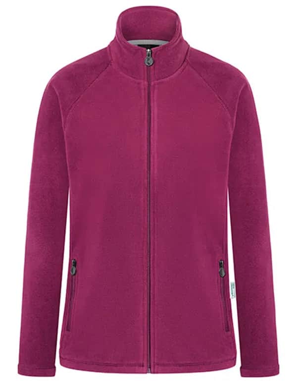 Damen Workwear Fleecejacke Warm-Up - Fuchsia (ca. Pantone 689C)