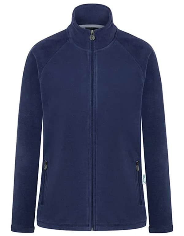 Damen Workwear Fleecejacke Warm-Up - Navy (ca. Pantone 533C)