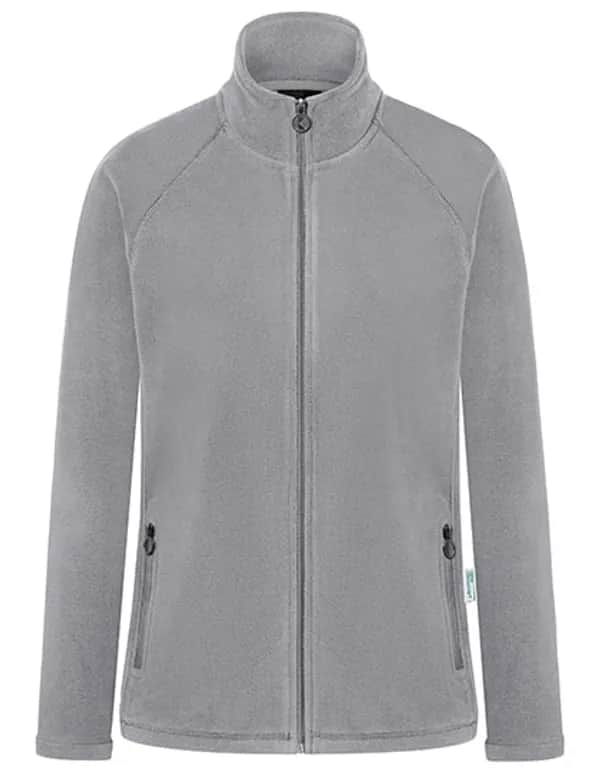 Damen Workwear Fleecejacke Warm-Up - Platinum Grey (ca. Pantone 4283C)