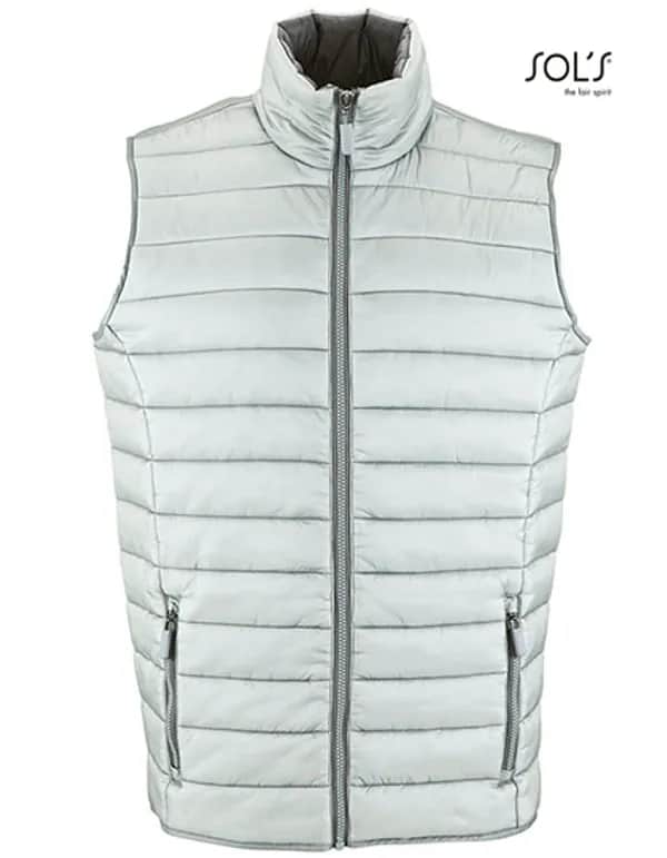 Men´s Lightweight Bodywarmer Wave - Metal Grey