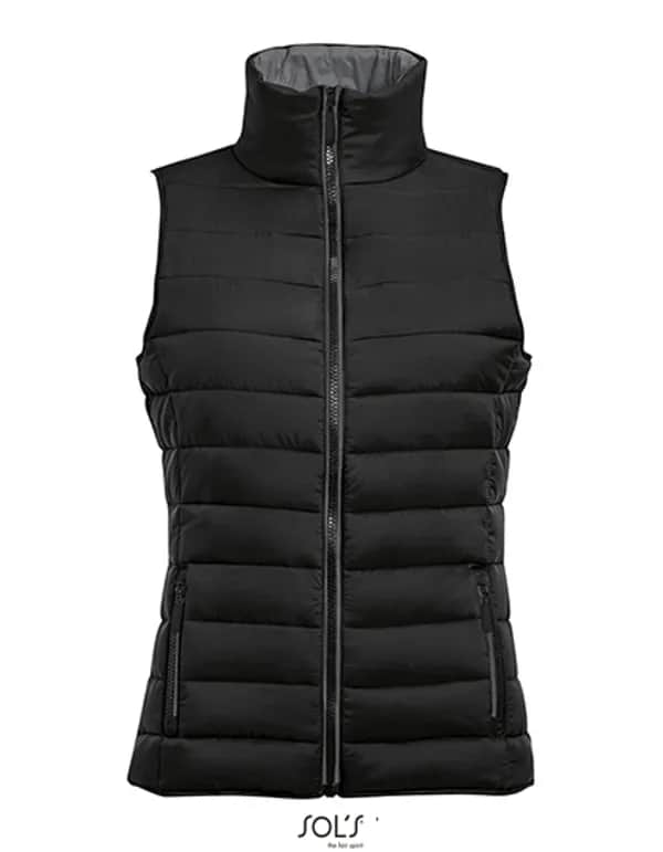 Women´s Lightweight Bodywarmer Wave - Black