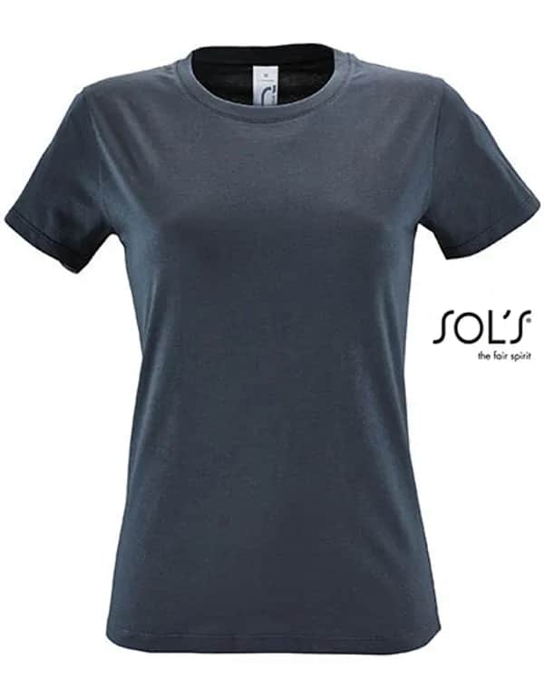 Women´s Regent T-Shirt - Mouse Grey (Solid)