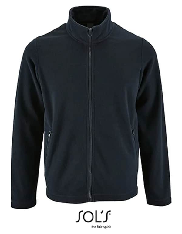 Men´s Plain Fleece Jacket Norman - Navy