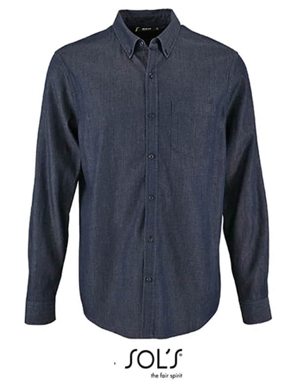 Men´s Denim Shirt Barry - Denim Brut