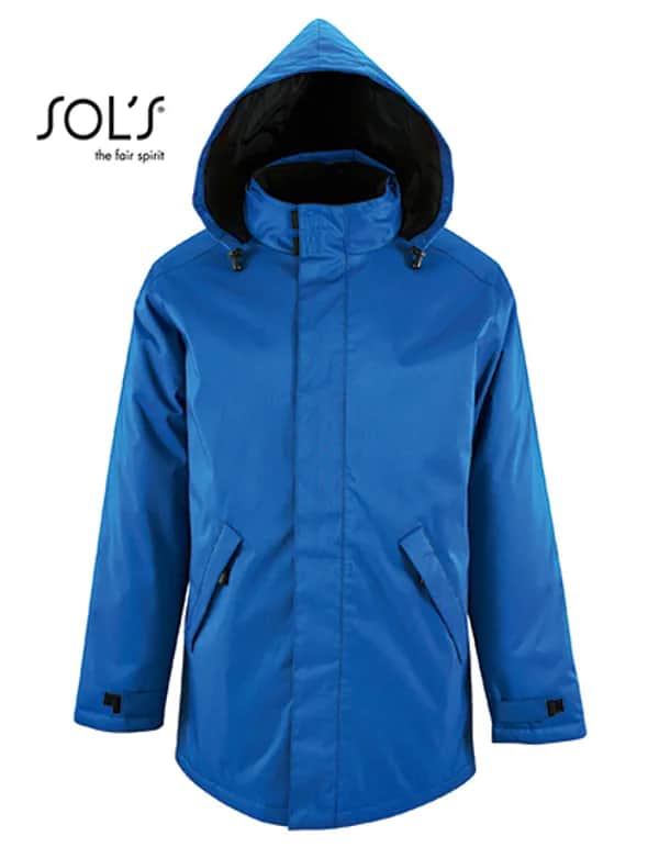 Unisex Jacket With Padded Lining Robyn - Royal Blue 241