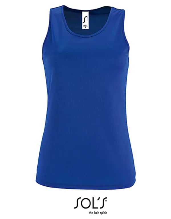Women´s Sports Tank Top Sporty - Royal Blue 241