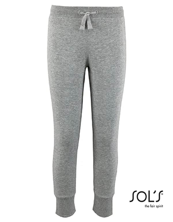 Kids´ Slim Fit Jogging Pants Jake - Grey Melange