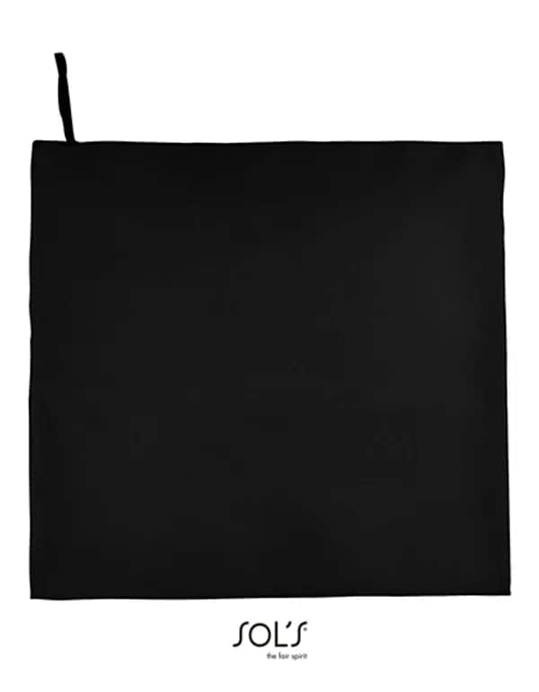 Microfibre Towel Atoll 100 - Black