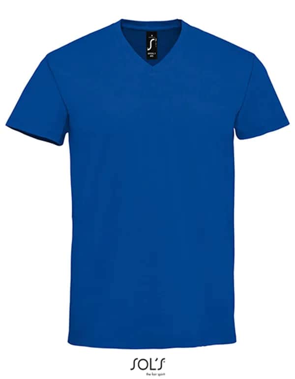 Men´s Imperial V-Neck T-Shirt - Royal Blue 241