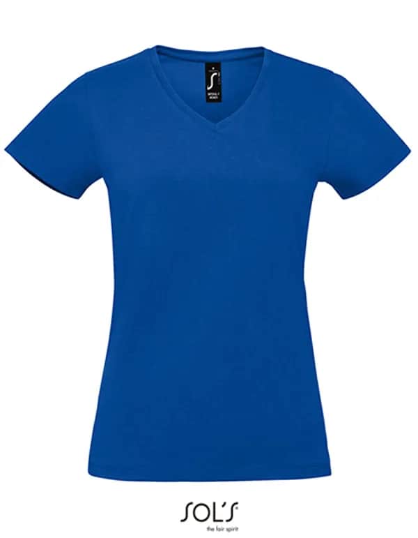Women´s Imperial V-Neck T-Shirt - Royal Blue 241