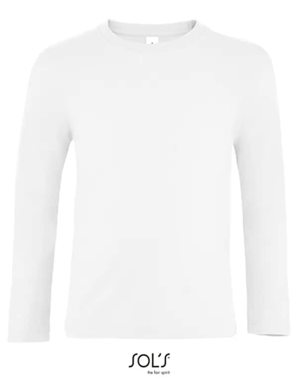 Kids´ Imperial Long Sleeve T-Shirt - White