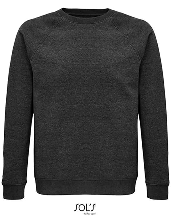 Unisex Space Sweatshirt - Charcoal Melange