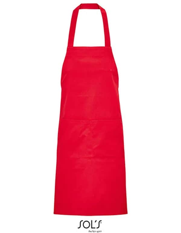 Unisex Gamma Apron - Red