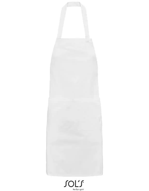 Unisex Gamma Apron - White