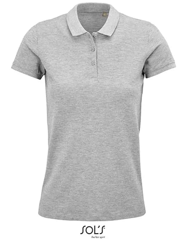 Women´s Planet Polo Shirt - Grey Melange