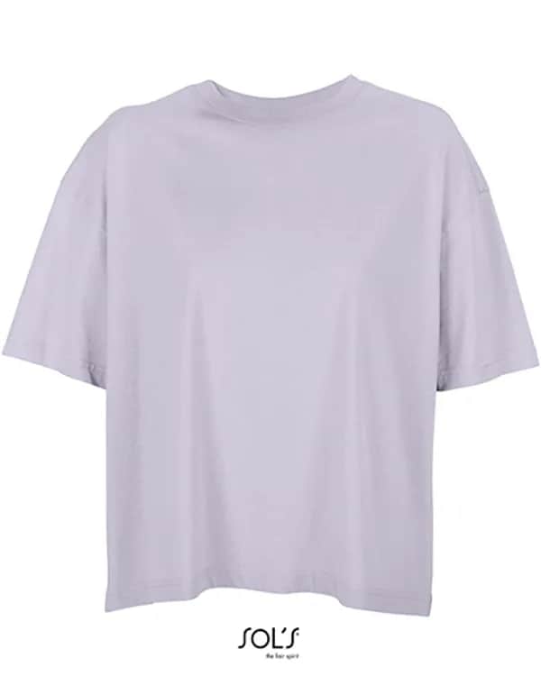 Women´s Boxy Oversized T-Shirt - Lilac