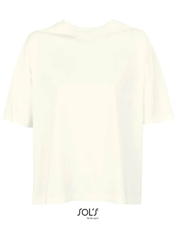 Women´s Boxy Oversized T-Shirt - Off White