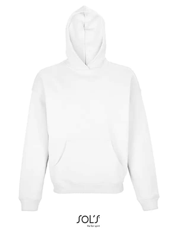 Unisex Connor Oversized Hoodie - White
