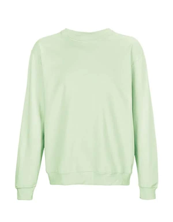 Unisex Columbia Crew Neck Sweatshirt - Creamy Green