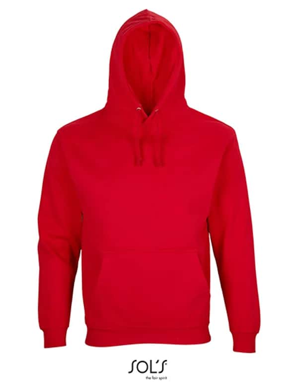 Unisex Condor Hooded Sweatshirt - Bright Red