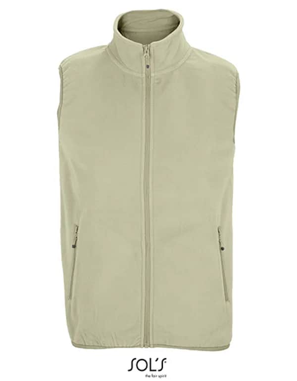 Unisex Factor Zipped Fleece Bodywarmer - Rope