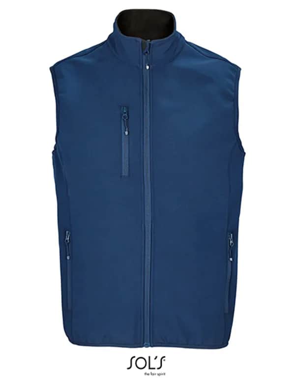 Men´s Falcon Zipped Softshell Bodywarmer - Abyss Blue