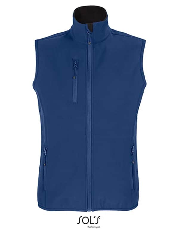Women´s Falcon Zipped Softshell Bodywarmer - Abyss Blue