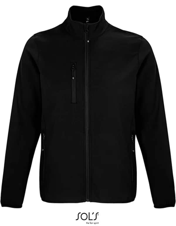 Men´s Falcon Zipped Softshell Jacket - Black