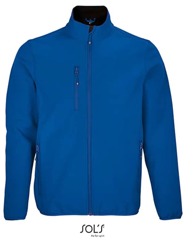 Men´s Falcon Zipped Softshell Jacket - Royal Blue 241