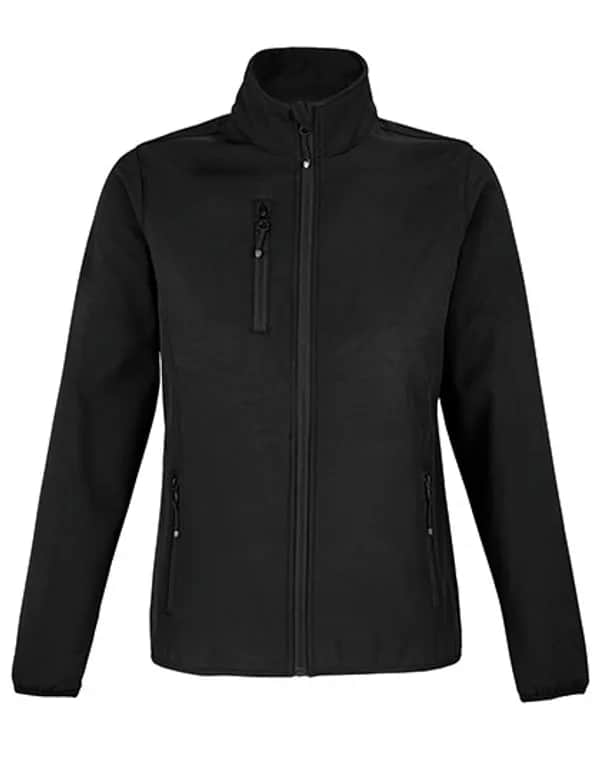 Women´s Falcon Zipped Softshell Jacket - Black