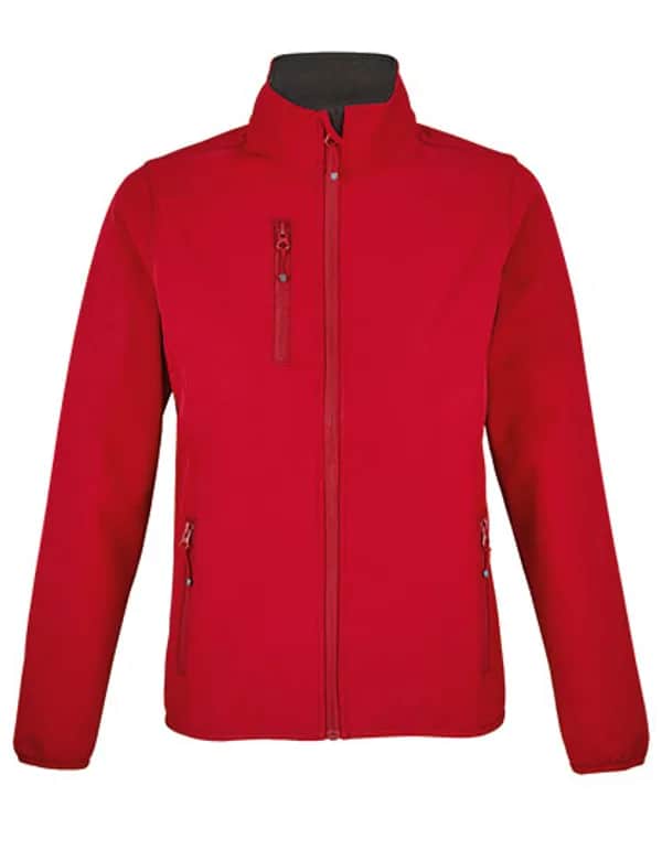 Women´s Falcon Zipped Softshell Jacket - Pepper Red