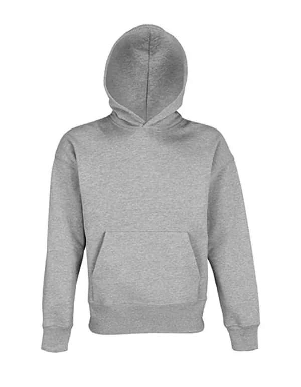 Unisex Hooded Sweatshirt Origin - Grey Melange