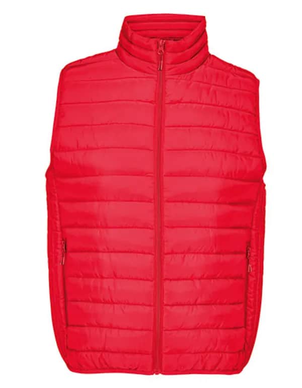 Mens Stream Bodywarmer - Red