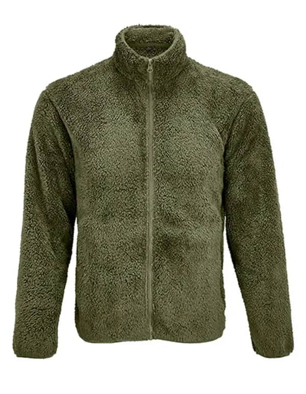 Unisex Fleece Zip Jacket Finch - Army