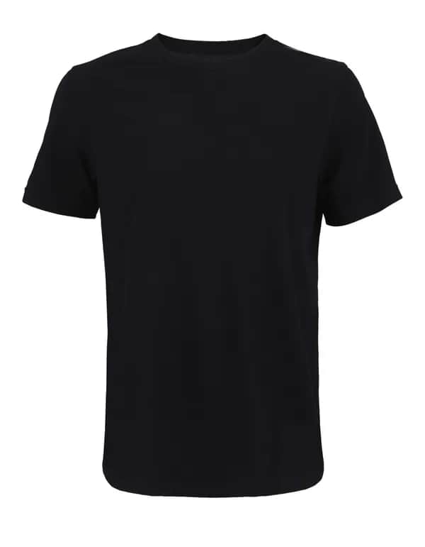 Unisex Round Neck T-Shirt Tuner - Deep Black