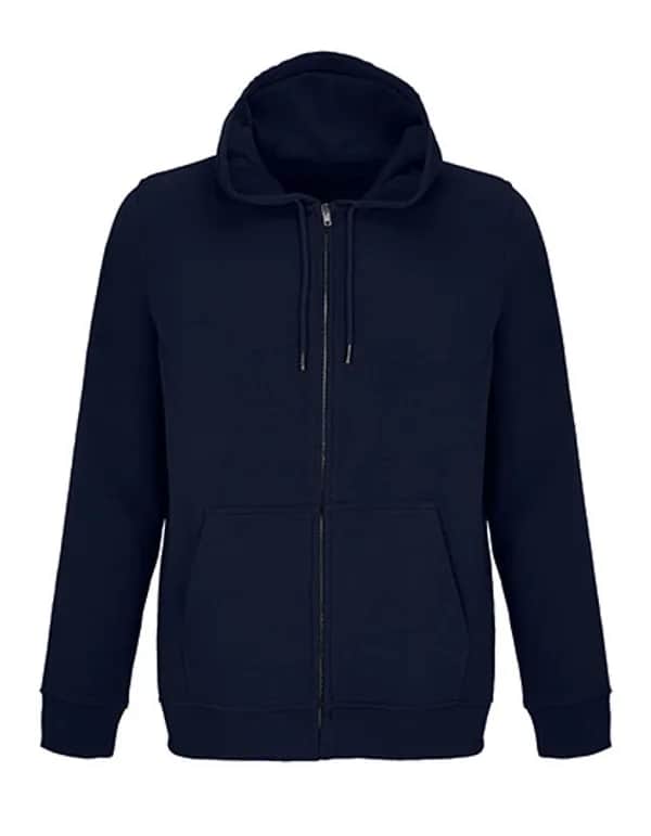 Unisex Full-Zip Hoodie Calipso - French Navy
