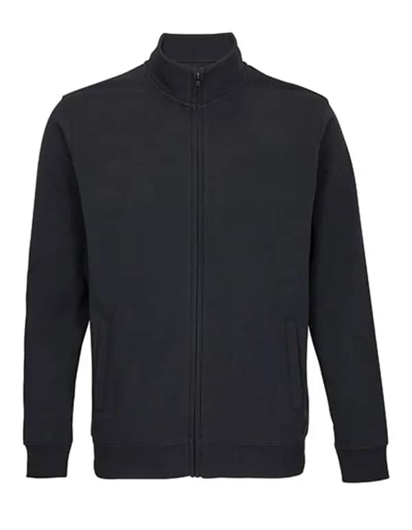 Unisex Full-Zip Jacket Cooper - Black