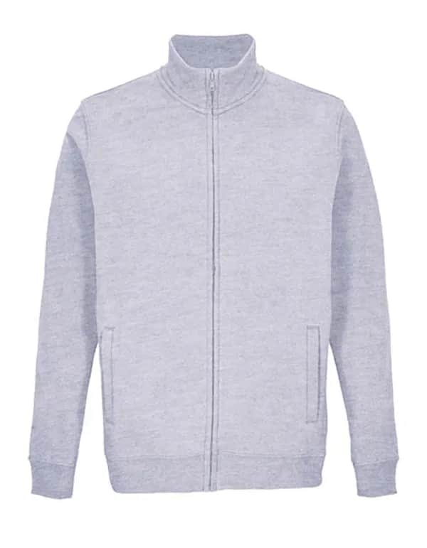 Unisex Full-Zip Jacket Cooper - Grey Melange